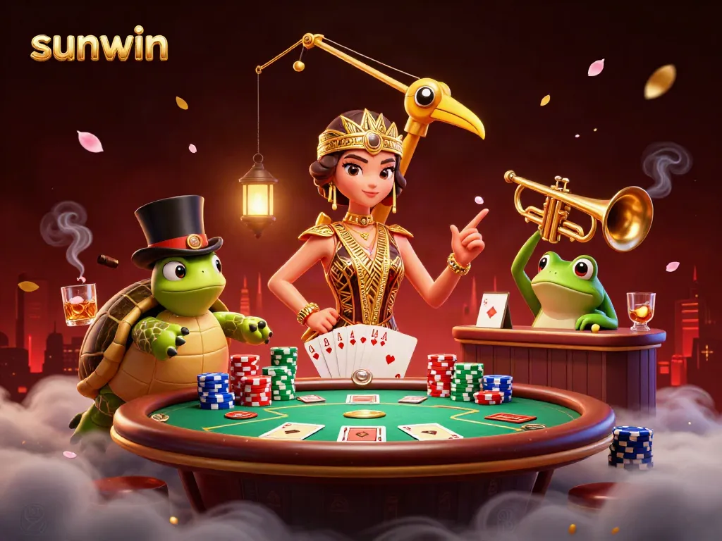 Participate in exciting poker games with Sunwin's interactive casino experience.